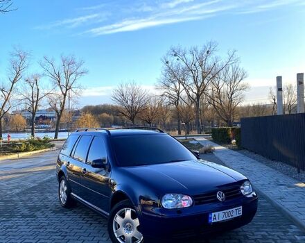 Синий Фольксваген Гольф, объемом двигателя 1.9 л и пробегом 240 тыс. км за 3650 $, фото 1 на Automoto.ua
