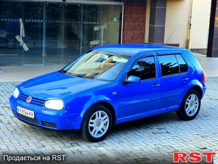 Синій Фольксваген Гольф, об'ємом двигуна 1.6 л та пробігом 200 тис. км за 3500 $, фото 1 на Automoto.ua