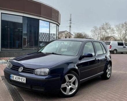 Синий Фольксваген Гольф, объемом двигателя 1.6 л и пробегом 254 тыс. км за 3750 $, фото 1 на Automoto.ua