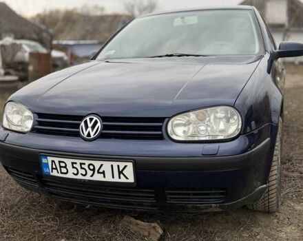 Синий Фольксваген Гольф, объемом двигателя 1.9 л и пробегом 385 тыс. км за 4300 $, фото 1 на Automoto.ua