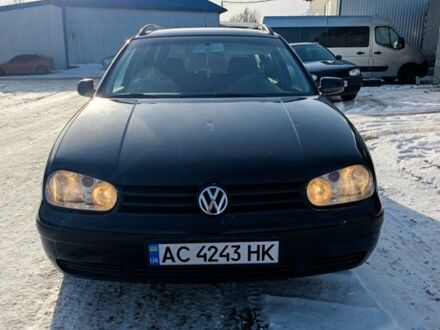 Синий Фольксваген Гольф, объемом двигателя 1.6 л и пробегом 290 тыс. км за 3600 $, фото 1 на Automoto.ua