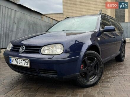 Синий Фольксваген Гольф, объемом двигателя 2.32 л и пробегом 272 тыс. км за 3800 $, фото 1 на Automoto.ua