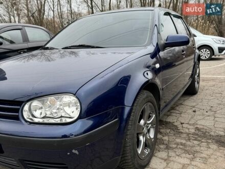 Синій Фольксваген Гольф, об'ємом двигуна 1.6 л та пробігом 125 тис. км за 4600 $, фото 1 на Automoto.ua