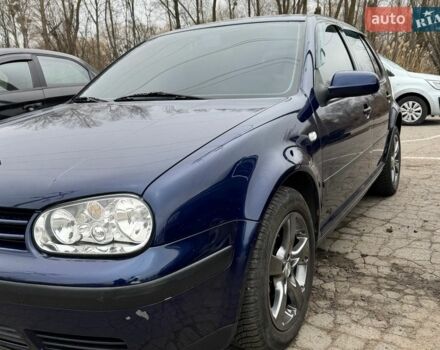Синий Фольксваген Гольф, объемом двигателя 1.6 л и пробегом 125 тыс. км за 4600 $, фото 1 на Automoto.ua