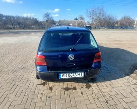 Синий Фольксваген Гольф, объемом двигателя 1.6 л и пробегом 220 тыс. км за 2999 $, фото 1 на Automoto.ua