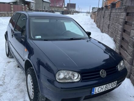 Синій Фольксваген Гольф, об'ємом двигуна 1.9 л та пробігом 300 тис. км за 1850 $, фото 1 на Automoto.ua