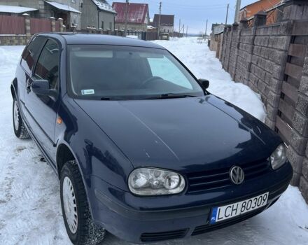 Синий Фольксваген Гольф, объемом двигателя 1.9 л и пробегом 300 тыс. км за 1850 $, фото 1 на Automoto.ua