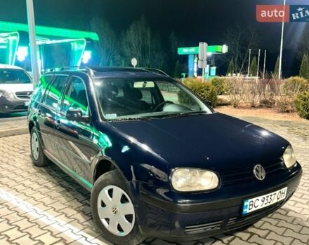 Синий Фольксваген Гольф, объемом двигателя 1.98 л и пробегом 369 тыс. км за 3750 $, фото 1 на Automoto.ua