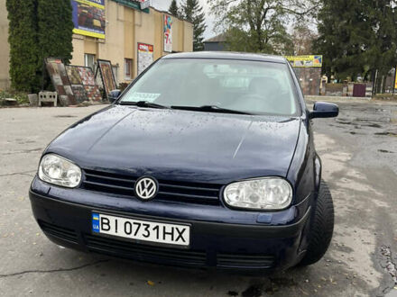 Фольксваген Гольф 2000 в Миргороде на Automoto.ua Синий Фольксваген Гольф, объемом двигателя 1.4 л и пробегом 320 тыс. км за 3600 $, фото 1 на Automoto.ua
