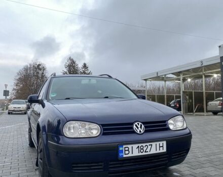 Синий Фольксваген Гольф, объемом двигателя 1.6 л и пробегом 290 тыс. км за 4300 $, фото 1 на Automoto.ua