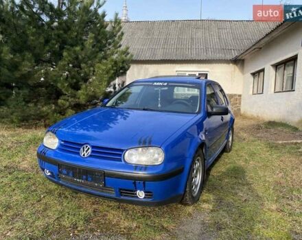 Синий Фольксваген Гольф, объемом двигателя 1.9 л и пробегом 259 тыс. км за 1950 $, фото 1 на Automoto.ua