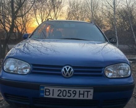 Синий Фольксваген Гольф, объемом двигателя 1.6 л и пробегом 260 тыс. км за 2800 $, фото 1 на Automoto.ua