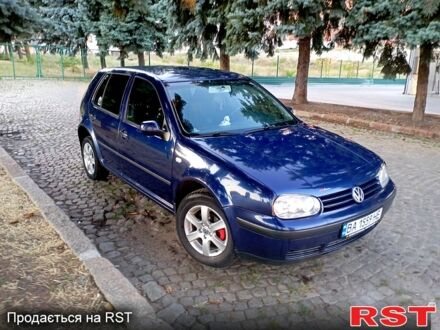 Фольксваген Гольф 2000 в Кропивницком (Кировограде) на Automoto.ua Синий Фольксваген Гольф, объемом двигателя 1.4 л и пробегом 350 тыс. км за 3200 $, фото 1 на Automoto.ua