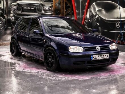 Синій Фольксваген Гольф, об'ємом двигуна 1.4 л та пробігом 216 тис. км за 4500 $, фото 1 на Automoto.ua