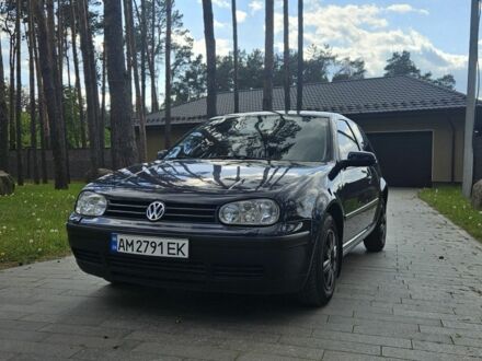 Фольксваген Гольф 2000 в Житомире на Automoto.ua Синий Фольксваген Гольф, объемом двигателя 1.4 л и пробегом 216 тыс. км за 3537 $, фото 1 на Automoto.ua