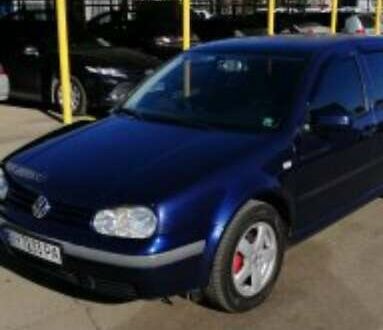 Синий Фольксваген Гольф, объемом двигателя 1.4 л и пробегом 240 тыс. км за 4000 $, фото 1 на Automoto.ua