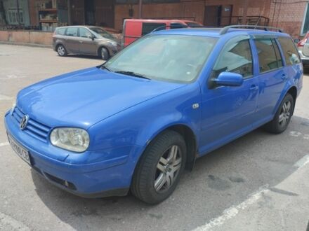 Синій Фольксваген Гольф, об'ємом двигуна 0 л та пробігом 480 тис. км за 3700 $, фото 1 на Automoto.ua