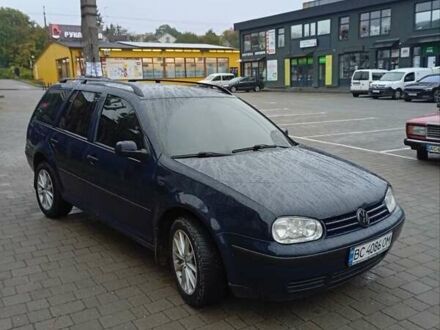 Синий Фольксваген Гольф, объемом двигателя 1.6 л и пробегом 259 тыс. км за 4300 $, фото 1 на Automoto.ua