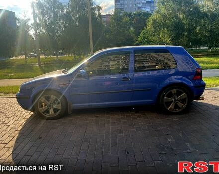 Синий Фольксваген Гольф, объемом двигателя 1.4 л и пробегом 340 тыс. км за 2800 $, фото 1 на Automoto.ua
