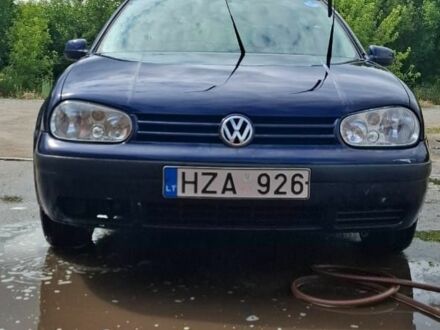 Фольксваген Гольф 2001 у Дніпро (Дніпропетровську) на Automoto.ua Синій Фольксваген Гольф, об'ємом двигуна 1.4 л та пробігом 300 тис. км за 2000 $, фото 1 на Automoto.ua