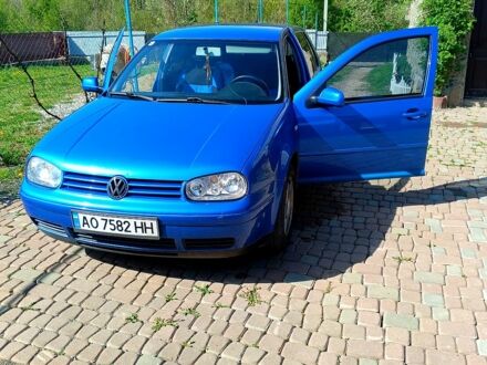 Фольксваген Гольф 2001 у Ужгороді на Automoto.ua Синій Фольксваген Гольф, об'ємом двигуна 1.4 л та пробігом 211 тис. км за 3000 $, фото 1 на Automoto.ua