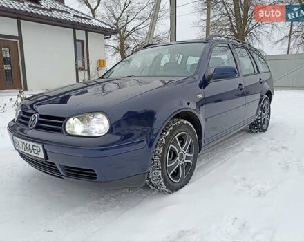 Синій Фольксваген Гольф, об'ємом двигуна 1.6 л та пробігом 284 тис. км за 3950 $, фото 1 на Automoto.ua