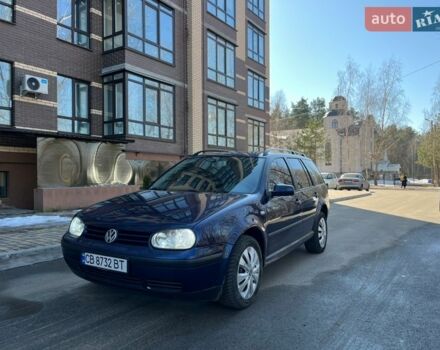 Синий Фольксваген Гольф, объемом двигателя 2 л и пробегом 250 тыс. км за 4200 $, фото 1 на Automoto.ua