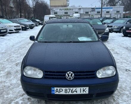 Синий Фольксваген Гольф, объемом двигателя 1.4 л и пробегом 167 тыс. км за 4000 $, фото 1 на Automoto.ua