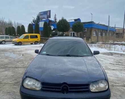 Синий Фольксваген Гольф, объемом двигателя 1.9 л и пробегом 200 тыс. км за 900 $, фото 1 на Automoto.ua