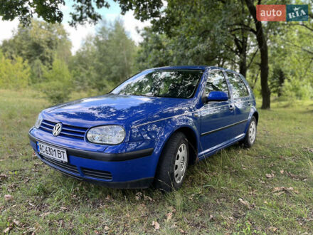 Синій Фольксваген Гольф, об'ємом двигуна 1.39 л та пробігом 222 тис. км за 2700 $, фото 1 на Automoto.ua