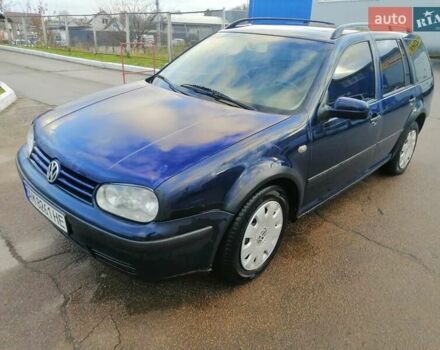 Синий Фольксваген Гольф, объемом двигателя 1.9 л и пробегом 350 тыс. км за 2199 $, фото 1 на Automoto.ua