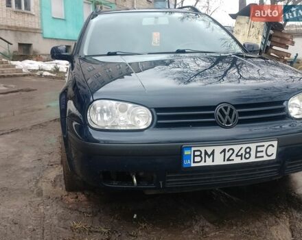 Синий Фольксваген Гольф, объемом двигателя 1.6 л и пробегом 262 тыс. км за 3600 $, фото 1 на Automoto.ua