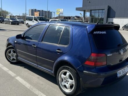 Синий Фольксваген Гольф, объемом двигателя 1.6 л и пробегом 280 тыс. км за 4150 $, фото 1 на Automoto.ua