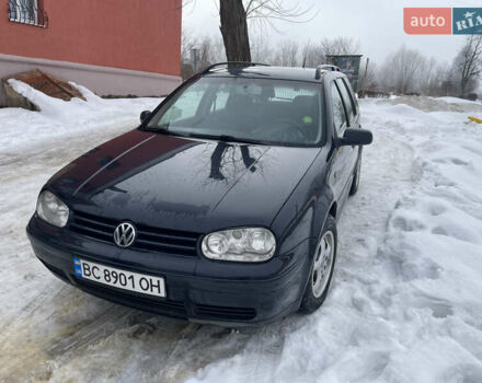 Синий Фольксваген Гольф, объемом двигателя 1.98 л и пробегом 300 тыс. км за 2300 $, фото 1 на Automoto.ua