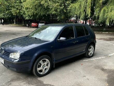 Синій Фольксваген Гольф, об'ємом двигуна 1.9 л та пробігом 398 тис. км за 4600 $, фото 1 на Automoto.ua