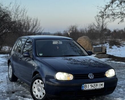 Синий Фольксваген Гольф, объемом двигателя 1.4 л и пробегом 270 тыс. км за 2999 $, фото 1 на Automoto.ua