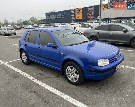 Синий Фольксваген Гольф, объемом двигателя 1.39 л и пробегом 218 тыс. км за 4200 $, фото 1 на Automoto.ua