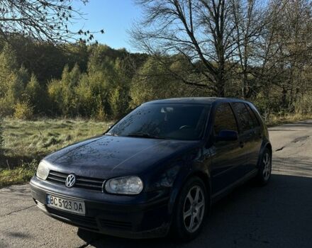 Синий Фольксваген Гольф, объемом двигателя 1.6 л и пробегом 314 тыс. км за 4150 $, фото 1 на Automoto.ua