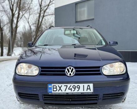 Синий Фольксваген Гольф, объемом двигателя 1.6 л и пробегом 216 тыс. км за 3993 $, фото 1 на Automoto.ua