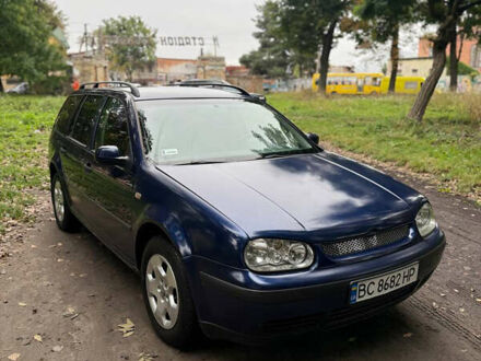 Синий Фольксваген Гольф, объемом двигателя 1.6 л и пробегом 475 тыс. км за 2500 $, фото 1 на Automoto.ua