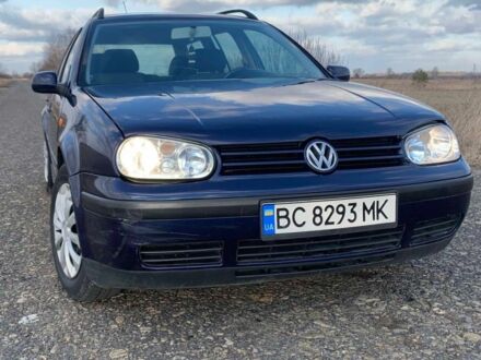 Синий Фольксваген Гольф, объемом двигателя 1.4 л и пробегом 258 тыс. км за 2700 $, фото 1 на Automoto.ua