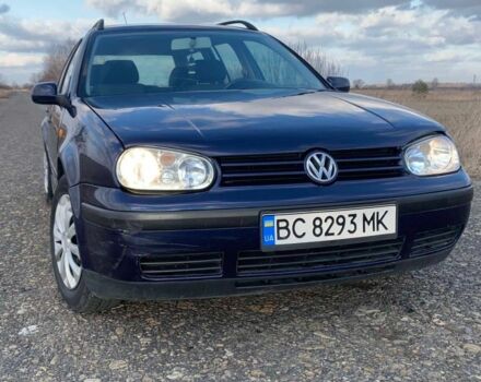 Синий Фольксваген Гольф, объемом двигателя 1.4 л и пробегом 258 тыс. км за 2700 $, фото 1 на Automoto.ua