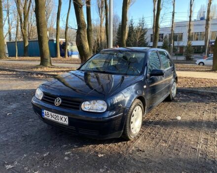 Синий Фольксваген Гольф, объемом двигателя 1.6 л и пробегом 307 тыс. км за 4000 $, фото 1 на Automoto.ua
