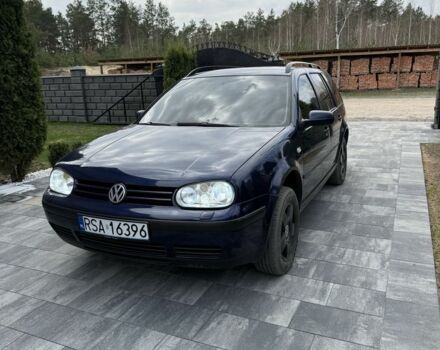 Синий Фольксваген Гольф, объемом двигателя 1.9 л и пробегом 348 тыс. км за 1850 $, фото 1 на Automoto.ua