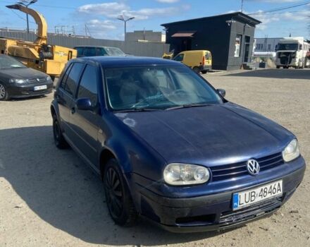 Синий Фольксваген Гольф, объемом двигателя 1.9 л и пробегом 500 тыс. км за 1000 $, фото 1 на Automoto.ua
