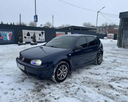 Синий Фольксваген Гольф, объемом двигателя 1.9 л и пробегом 340 тыс. км за 4200 $, фото 1 на Automoto.ua