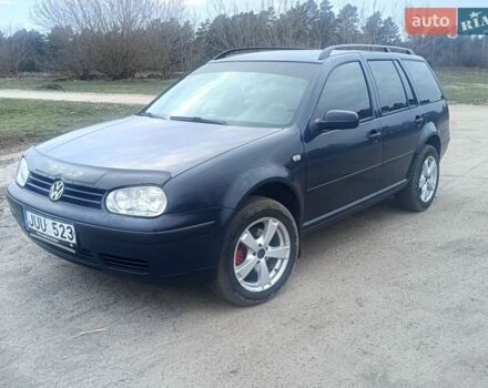 Синий Фольксваген Гольф, объемом двигателя 1.9 л и пробегом 397 тыс. км за 2650 $, фото 1 на Automoto.ua