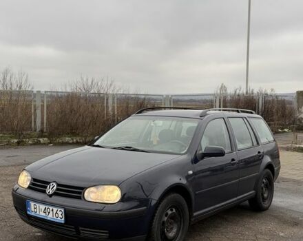 Синий Фольксваген Гольф, объемом двигателя 1.9 л и пробегом 300 тыс. км за 1900 $, фото 1 на Automoto.ua