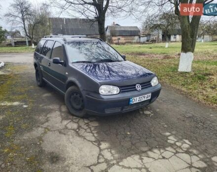 Синий Фольксваген Гольф, объемом двигателя 1.9 л и пробегом 400 тыс. км за 2350 $, фото 1 на Automoto.ua