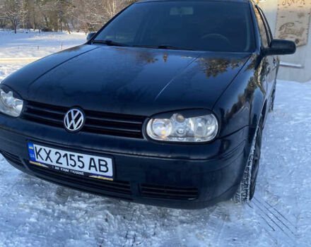 Синий Фольксваген Гольф, объемом двигателя 1.6 л и пробегом 380 тыс. км за 3650 $, фото 1 на Automoto.ua